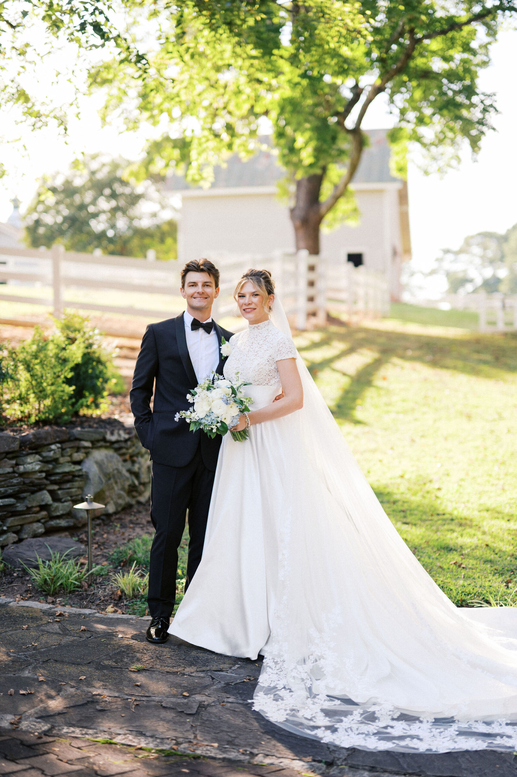 Historic wakefield barn wedding