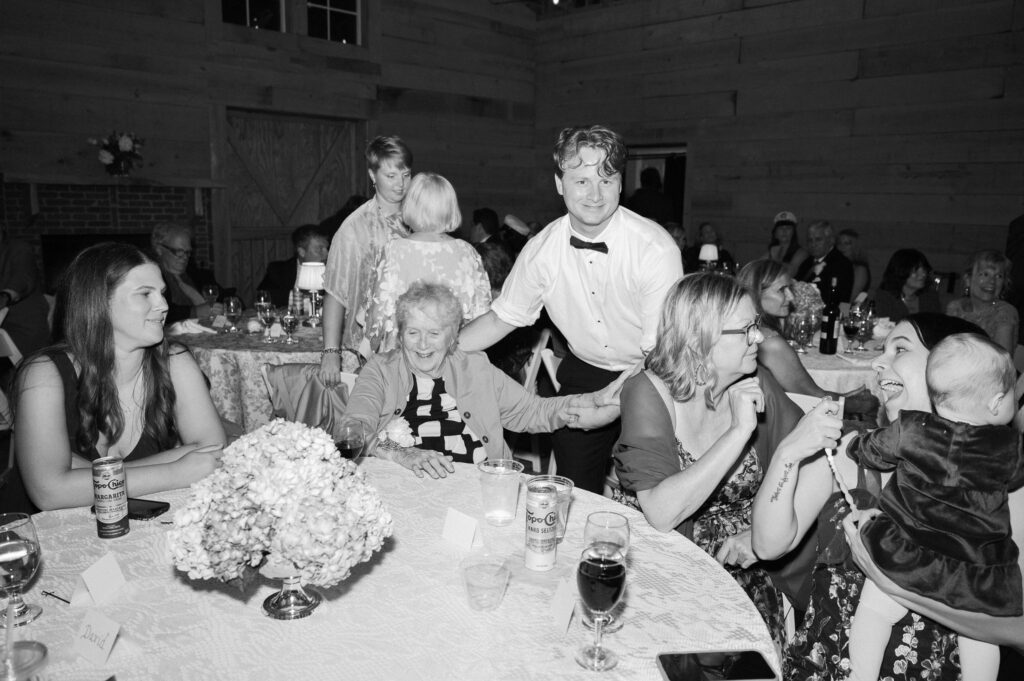 fun wedding reception at the berkley manor