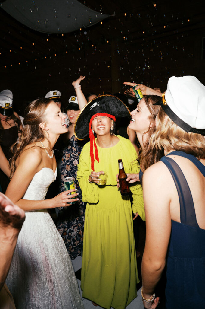 fun wedding reception at the berkley manor