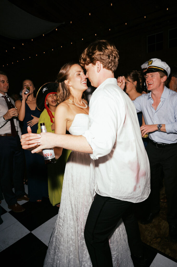 fun wedding reception at the berkley manor