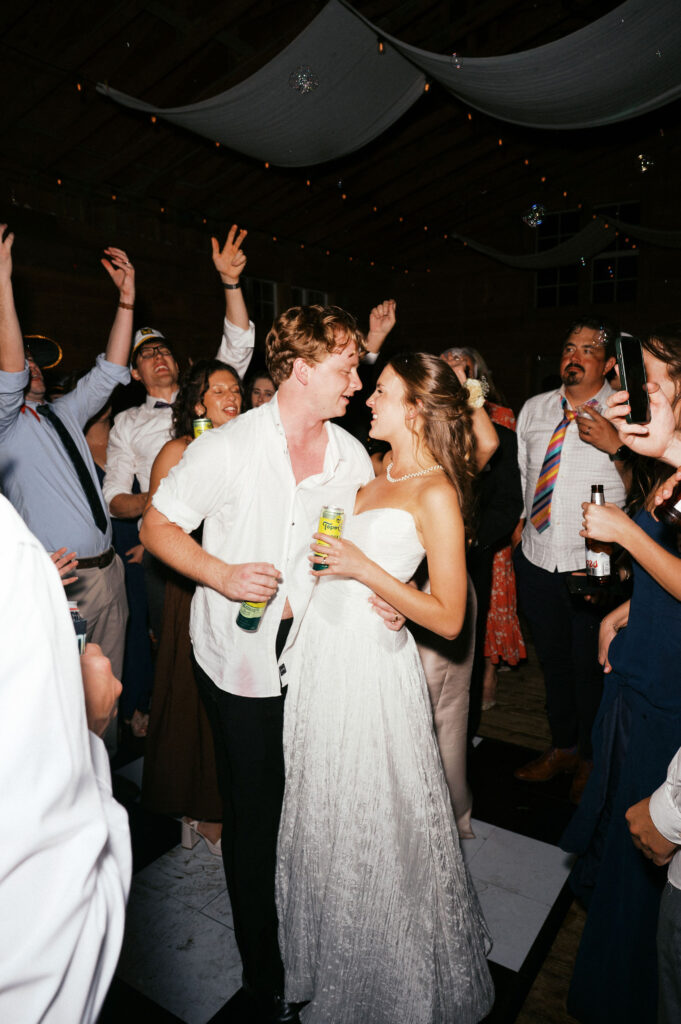 fun wedding reception at the berkley manor