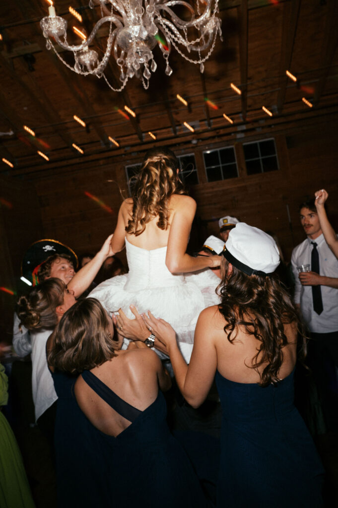 fun wedding reception at the berkley manor