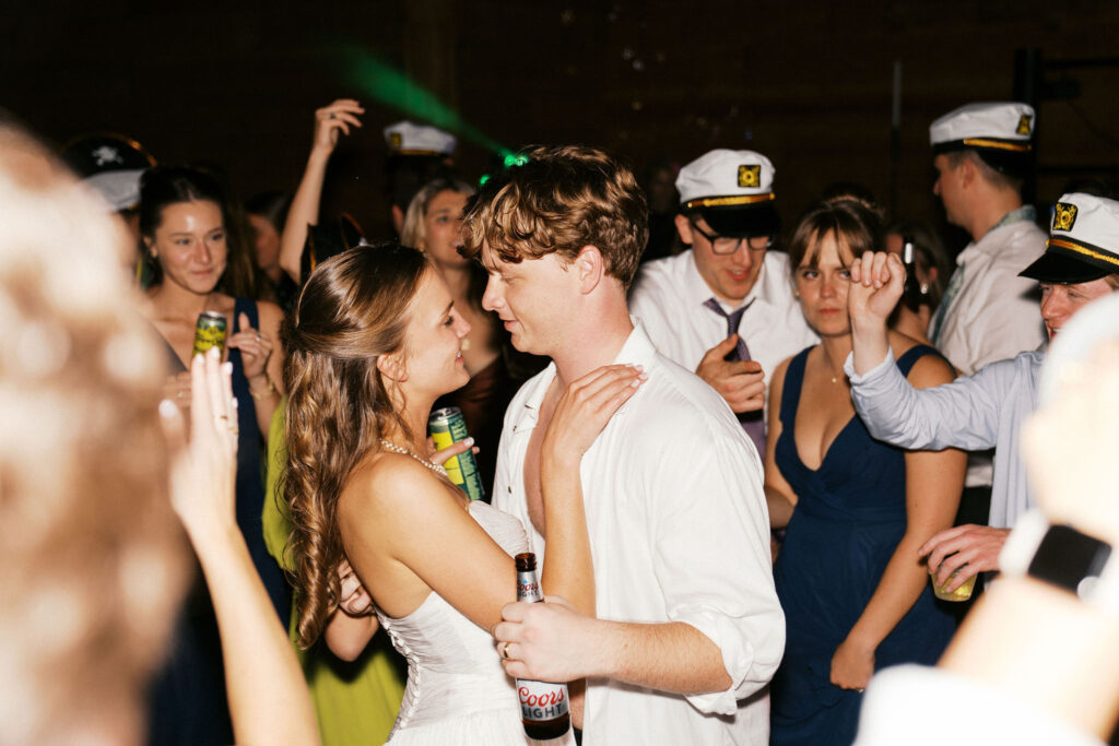 fun wedding reception at the berkley manor