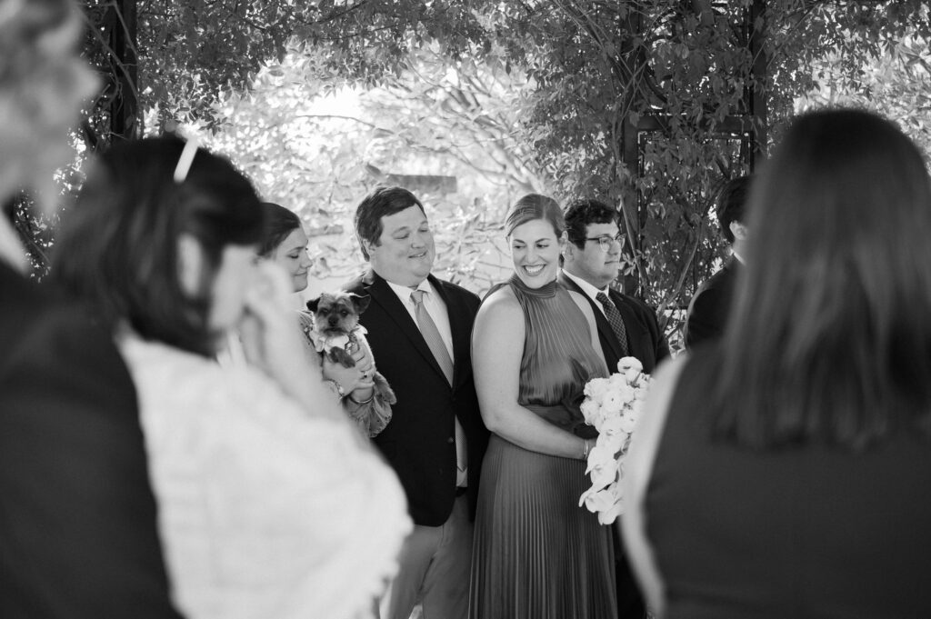 candid wedding ceremony moments for a north carolina micro wedding