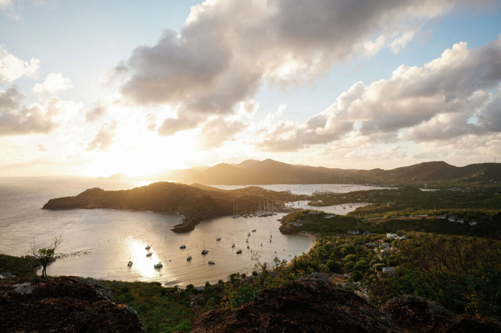 antigua marina views