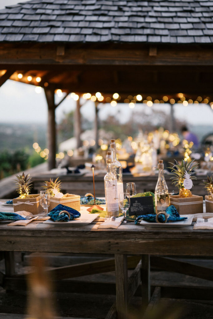 caribbean destination wedding details