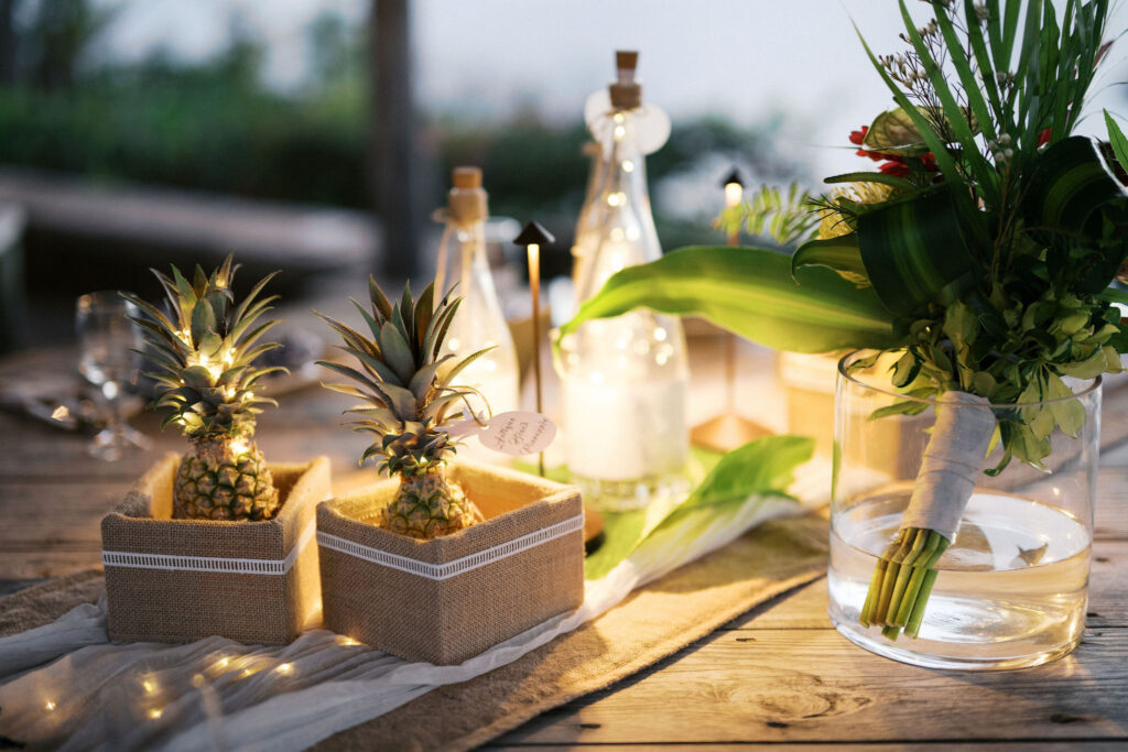 caribbean destination wedding details